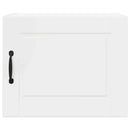 vidaXL Fali konyhaszekrény 2 pcs Magas Fényű Fehér 50 x 31 x 40 cm