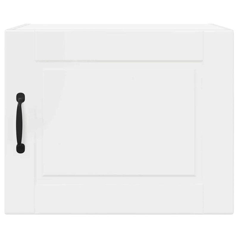 vidaXL Fali konyhaszekrény 2 pcs Magas Fényű Fehér 50 x 31 x 40 cm