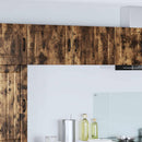 vidaXL Fali Szekrény PORTO 2 pcs Füstölt tölgy 50 x 31 x 40 cm Faanyag