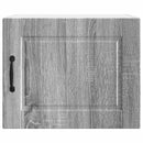 vidaXL Fali Szekrény PORTO 2 pcs Szürke Sonoma 50 x 31 x 40 cm Faanyag