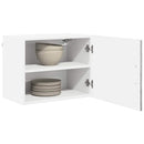vidaXL Fali Szekrény PORTO 2 pcs Szürke Sonoma 50 x 31 x 40 cm Faanyag