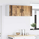 vidaXL Fali Szekrény PORTO 2 pcs Öreg fa 50 x 31 x 40 cm Faanyag