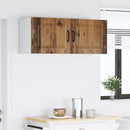 vidaXL Fali Szekrény PORTO 2 pcs Öreg fa 50 x 31 x 40 cm Faanyag