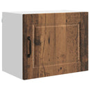 vidaXL Fali Szekrény PORTO 2 pcs Öreg fa 50 x 31 x 40 cm Faanyag