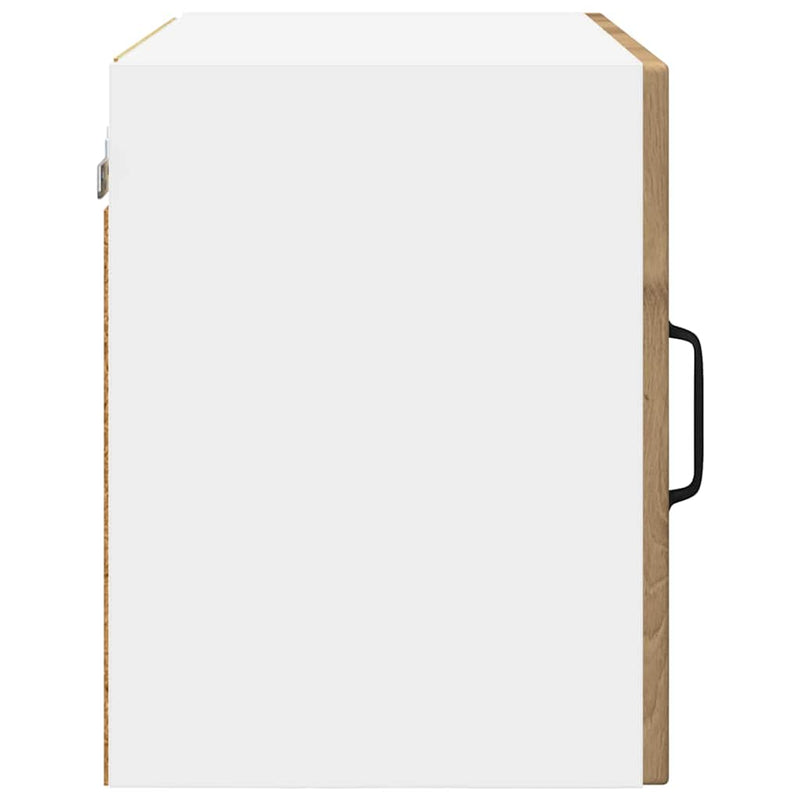 vidaXL Fali konyhaszekrény Artisan tölgy 50 x 31 x 40 cm Faanyag