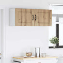 vidaXL Fali Szekrény PORTO 2 pcs Artisan tölgy 50 x 31 x 40 cm Faanyag