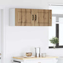 vidaXL Fali Szekrény PORTO 2 pcs Artisan tölgy 50 x 31 x 40 cm Faanyag