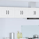 vidaXL Fali Szekrény PORTO 2 pcs Fehér 60 x 31 x 40 cm Faanyag