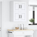 vidaXL Fali Szekrény PORTO 2 pcs Fehér 60 x 31 x 40 cm Faanyag