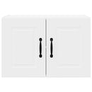 vidaXL Fali konyhaszekrény ajtóval 2 pcs Fehér 60 x 31 x 40 cm Faanyag