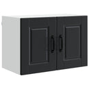 vidaXL Fali Szekrény PORTO Fekete 60 x 31 x 40 cm Faanyag
