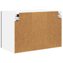 vidaXL Fali Szekrény PORTO 2 pcs Fekete 60 x 31 x 40 cm Faanyag