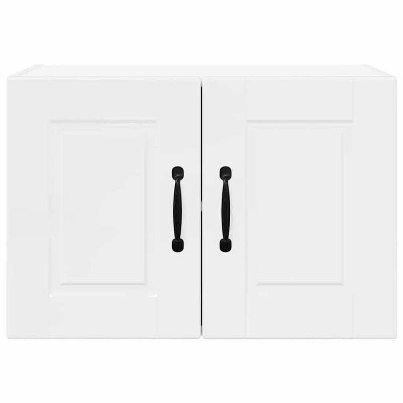 vidaXL Fali konyhaszekrény Magas Fényű Fehér 60 x 31 x 40 cm Faanyag
