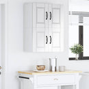 vidaXL Fali Szekrény PORTO 2 pcs Magas Fényű Fehér 60 x 31 x 40 cm