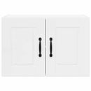 vidaXL Fali konyhaszekrény 2 pcs Magas Fényű Fehér 60 x 31 x 40 cm