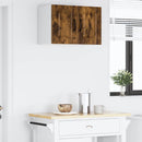 vidaXL Fali Szekrény PORTO Füstölt tölgy 60 x 31 x 40 cm Faanyag