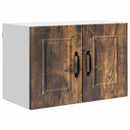 vidaXL Fali Szekrény PORTO 2 pcs Füstölt tölgy 60 x 31 x 40 cm Faanyag