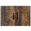 vidaXL Fali Szekrény PORTO 2 pcs Füstölt tölgy 60 x 31 x 40 cm Faanyag