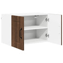 vidaXL Fali Szekrény PORTO 2 pcs Barna Tölgy 60 x 31 x 40 cm Faanyag