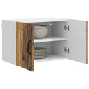 vidaXL Fali Szekrény PORTO 2 pcs Öreg fa 60 x 31 x 40 cm Faanyag