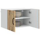 vidaXL Fali Szekrény PORTO 2 pcs Artisan tölgy 60 x 31 x 40 cm Faanyag