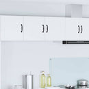 vidaXL Fali konyhaszekrény polcokkal Fehér 80 x 31 x 40 cm Faanyag