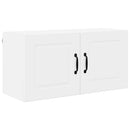 vidaXL Fali konyhaszekrény polcokkal Fehér 80 x 31 x 40 cm Faanyag