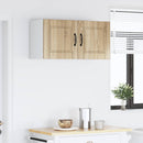 vidaXL Fali Szekrény PORTO Sonoma tölgy 80 x 31 x 40 cm Szerelt Fa