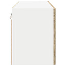 vidaXL Fali konyhaszekrény Sonoma tölgy 80 x 31 x 40 cm Faanyag