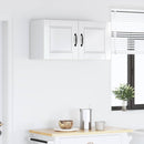 vidaXL Fali Szekrény PORTO Magas Fényű Fehér 80 x 31 x 40 cm Faanyag