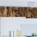 vidaXL Fali Szekrény PORTO Füstölt tölgy 80 x 31 x 40 cm Faanyag