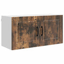vidaXL Fali Szekrény PORTO Füstölt tölgy 80 x 31 x 40 cm Faanyag