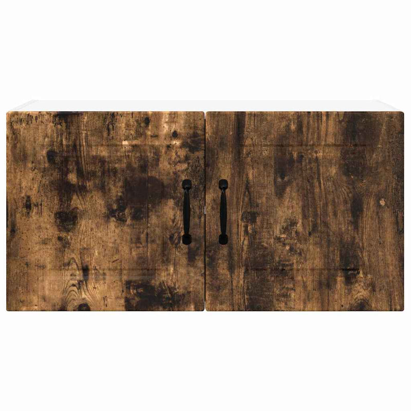 vidaXL Fali konyhaszekrény Füstölt tölgy 80 x 31 x 40 cm Faanyag