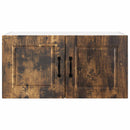 vidaXL Fali Szekrény PORTO Füstölt tölgy 80 x 31 x 40 cm Faanyag