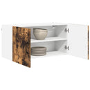 vidaXL Fali konyhaszekrény Füstölt tölgy 80 x 31 x 40 cm Faanyag