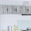 vidaXL Fali Szekrény PORTO Szürke Sonoma 80 x 31 x 40 cm Faanyag