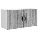 vidaXL Fali Szekrény PORTO Szürke Sonoma 80 x 31 x 40 cm Faanyag
