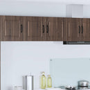 vidaXL Fali Szekrény PORTO Barna Tölgy 80 x 31 x 40 cm Faanyag