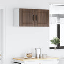 vidaXL Fali Szekrény PORTO Barna Tölgy 80 x 31 x 40 cm Szerelt Fa
