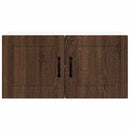 vidaXL Fali konyhaszekrény ajtóval Barna Tölgy 80 x 31 x 40 cm Faanyag