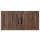 vidaXL Fali Szekrény PORTO Barna Tölgy 80 x 31 x 40 cm Faanyag