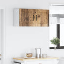 vidaXL Fali Szekrény PORTO Öreg fa 80 x 31 x 40 cm Faanyag