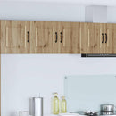 vidaXL Fali Szekrény PORTO Artisan tölgy 80 x 31 x 40 cm Szerelt Fa