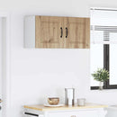 vidaXL Fali Szekrény PORTO Artisan tölgy 80 x 31 x 40 cm Faanyag