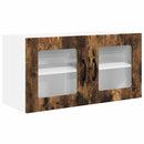 vidaXL Fali konyhaszekrény Füstölt tölgy 80 x 31 x 40 cm Faanyag