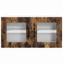 vidaXL Fali konyhaszekrény Füstölt tölgy 80 x 31 x 40 cm Faanyag