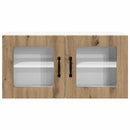 vidaXL Fali konyhaszekrény Artisan tölgy 80 x 31 x 40 cm Faanyag