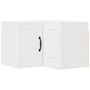 vidaXL Fali konyhaszekrény polcokkal Fehér 57 x 57 x 40 cm Faanyag