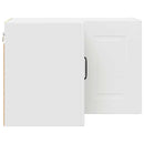 vidaXL Fali konyhaszekrény polcokkal Fehér 57 x 57 x 40 cm Faanyag