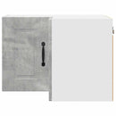 vidaXL Fali konyhaszekrény Beton Szürke 57 x 57 x 40 cm Faanyag